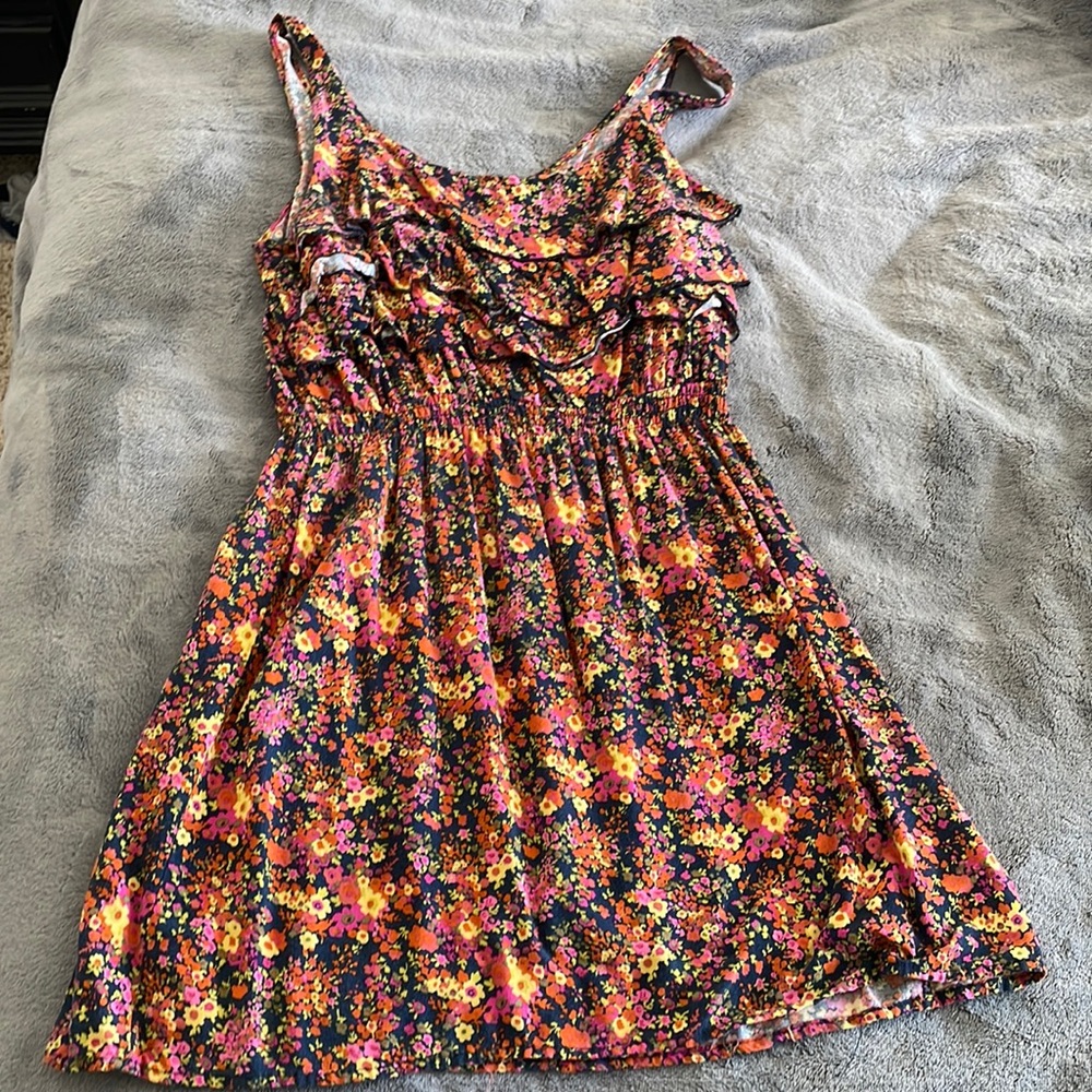 Floral mini dress